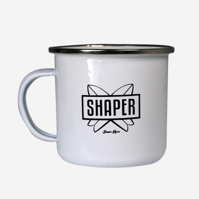 Mug SHAPER HOUSE blanc