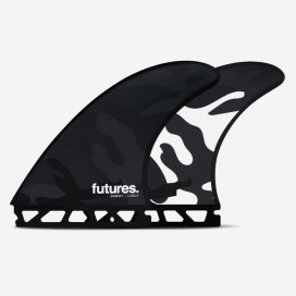 Quillas Thruster - Jordy SMITH RTM Hex Black/White Camo design - L, FUTURES.