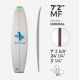 7'2'' MF Fish - 3/16'' Red Cedar stringer - Green density, ARCTIC FOAM