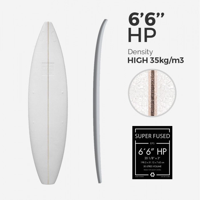 EPS Super Fused 6'6'' Shortboard