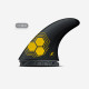 Dérives Thruster - FAM2 ALPHA series Carbon Yellow Thruster Set - taille M, FUTURES.