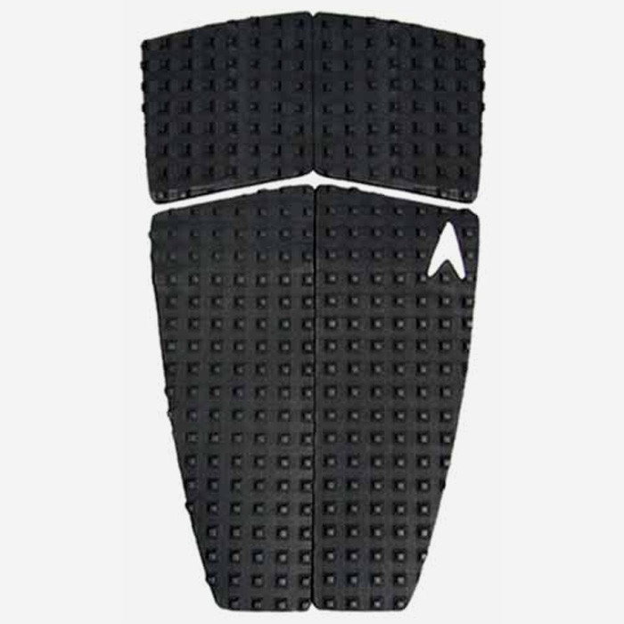 Astrodeck  XL Longboard tail pad- 4 pieces - black, ASTRODECK