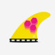 Dérives Thruster - FAM3 Al Merrick RTM Hex Pink & Yellow, FUTURES. inside