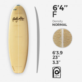 6'4'' F Fish - 4mm Ply stringer, POLYOLA