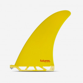 Aleta longboard - Gerry Lopez Fiberglass Yellow 8.5", FUTURES.