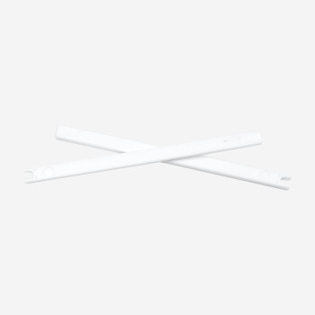 1/4" center box quad shim pair- white