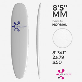 8'5'' Mini Malibu - sin costilla, VIRAL Surf
