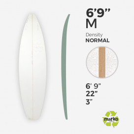 6'6'' M EPS - 6'7'' x 23,98'' x 3,4'', 1/8'' Ply stringer, MARKO FOAM