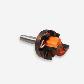 One-pass Router Bit for Futures leash plug installation