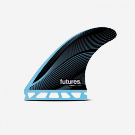 Dérives Thruster - R4 RTM Hex Blue Legacy series, FUTURES.