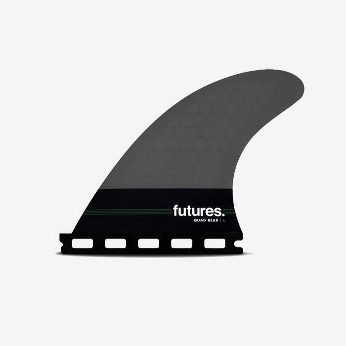 Neutral 80/20 foil quad rear fins Honeycomb, size L - FUTURES.