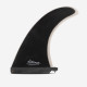 Longboard fin - Performance Fiberglass solid Grey / transparent Grey 9", FUTURES.