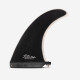 Dérive longboard - Performance Fiberglass solid Black / Grey 8", FUTURES.