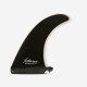 Longboard fin - Performance Fiberglass solid Black / Grey 7", FUTURES.