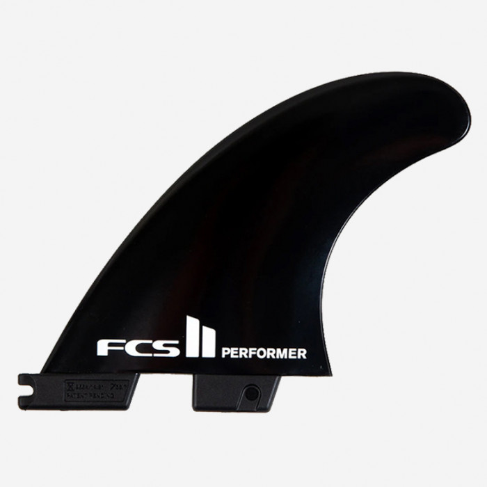 Aletas FCS II Performer Black Medium Quad Rear Shaper Fins - Quad Rear, FCS