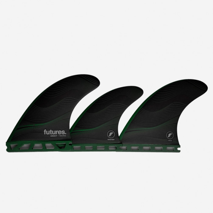Dérives 5-fins - F8 RTM Hex Green Legacy series, FUTURES.
