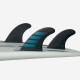 Dérives Thruster - F4 ALPHA series Carbon Aqua Thruster Set - taille S, FUTURES. sur planche