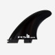 Fins FCS II Carver Black Medium Tri Shaper Fins - Thruster, FCS