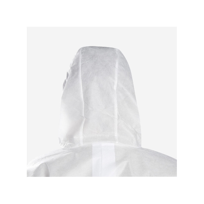 Combinaison en polypropylène SMS antistatique blanc - taille XL, GISS Combinaison en polypropylène SMS antistatique blanc - taille XL, GISS