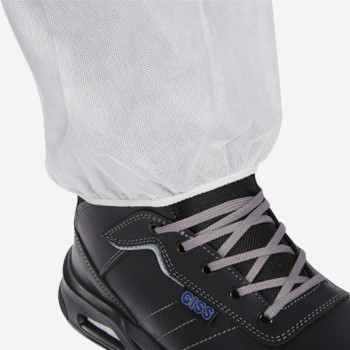 Combinaison en polypropylène SMS antistatique blanc - taille XL, GISS