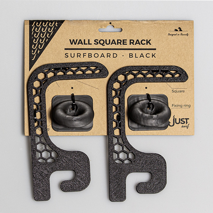 Support de fixation horizontal de planches de surf sur mur Support de fixation horizontal de planches de surf sur mur