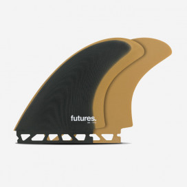 FENTwin fins - Fiberglass Slate / Ochre, FUTURES.