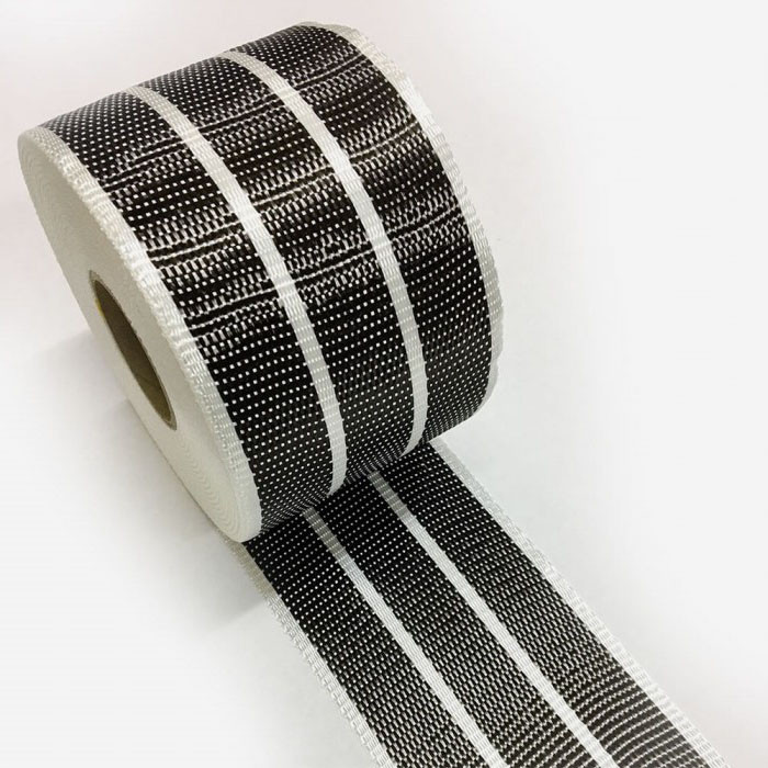 Carbon Fiber Tape mixed with Fibreglass