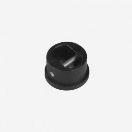 PLUG DE LEASH NEGRO 21mm con barra de acero