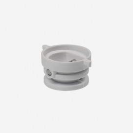 Plug de leash blanc - Ø25mm - barre métal
