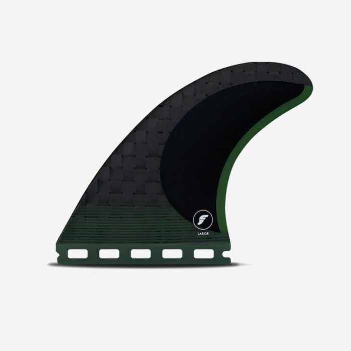 Dérives Thruster - F8 Blackstix Green, FUTURES. rear
