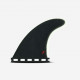 Thruster fins - Jack Freestone Control Series fiberglass Salmon, FUTURES.