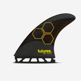 Dérives Thruster - FAM2 Al Merrick Techflex Black, FUTURES.