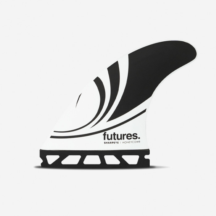 Thruster fins - Jordy SMITH RTM Hex White Camo design - M, FUTURES.