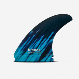 R8 Vapor Core - Carbon / White thruster fins, FUTURES.
