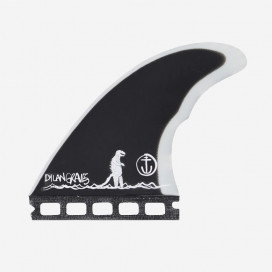 Dérives Thrusters Single Tab – Dylan Gravezilla black, CAPTAIN FIN CO