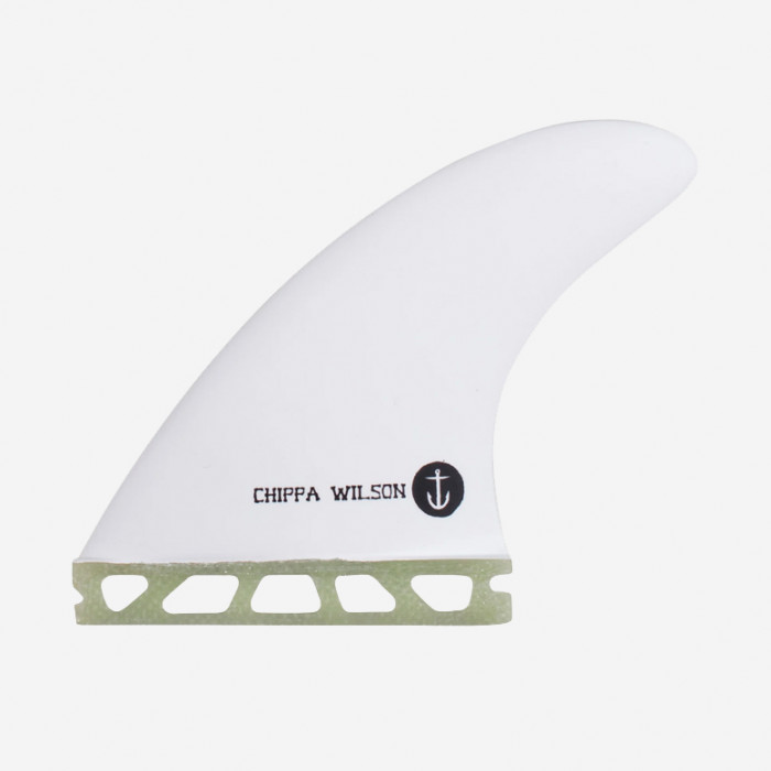 Dérives Thrusters Single Tab – Chippa New Bones white, CAPTAIN FIN CO