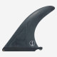 Aleta de longboard Captain Fin co. Raked 8 black