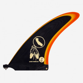 Dérive longboard - Andy Nieblas 7.5 black, CAPTAIN FIN CO