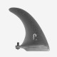 7.0" longboard single fin - Smoke tint fiberglass