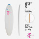 6'2'' shortboard, VIRAL Surf