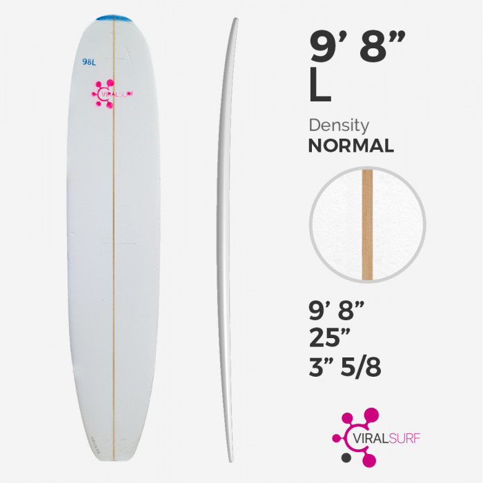 8'5'' Mini Malibu, VIRAL Surf