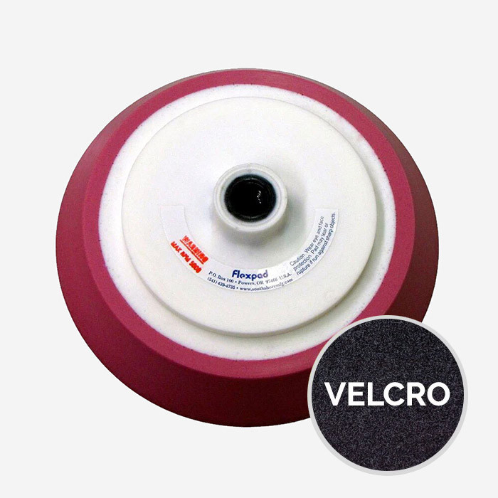 Pad / Plateau de ponçage velcro - diam. 200mm (8'') - densité EXTRA HARD, FLEXPAD