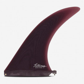 Dérive longboard - Grant Noble Fiberglass Purple 10, FUTURES.