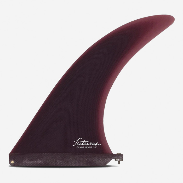 Dérive longboard - Grant Noble Fiberglass Purple 10, FUTURES.
