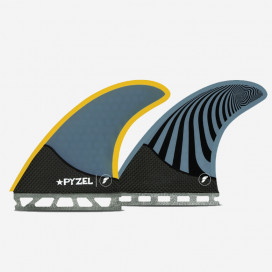 Thruster fins - F3 RTM Hex Green Legacy series, FUTURES.