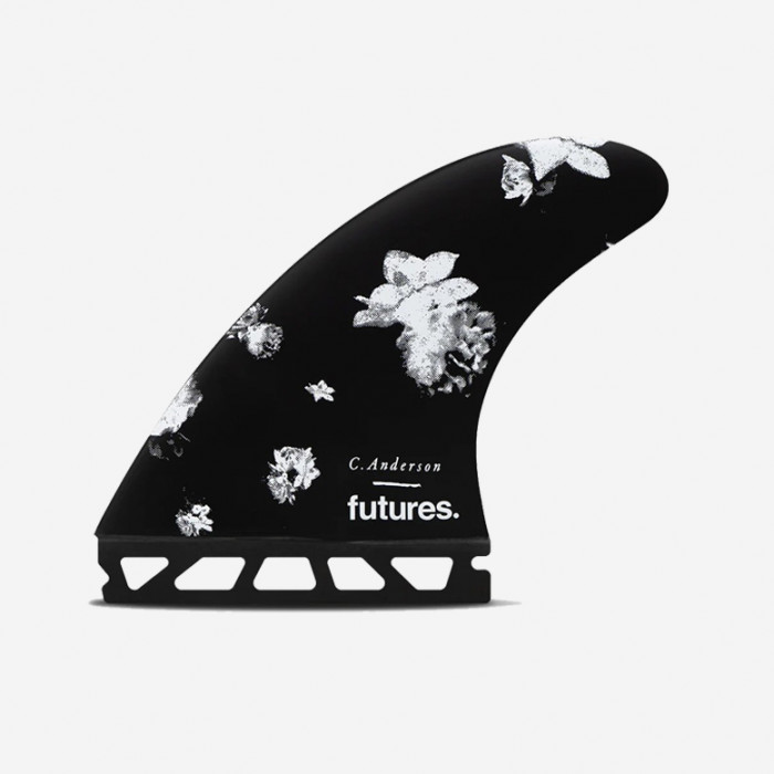 Dérives Thruster - VII Ando Blackstix 3.0 Black Signature fins, FUTURES.