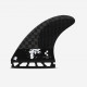 Dérives Thruster - VII Ando Blackstix 3.0 Black Signature fins, FUTURES.