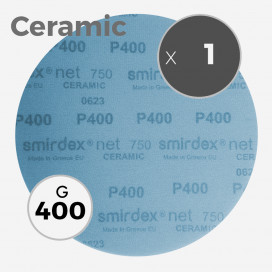 Smirdex net 750 ceramic abrasive disc diameter 200mm - grit 400