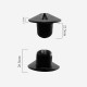 16 US BOX noir pour FOIL - Boitier de dérive single rail 40,5 cm, CHINOOK