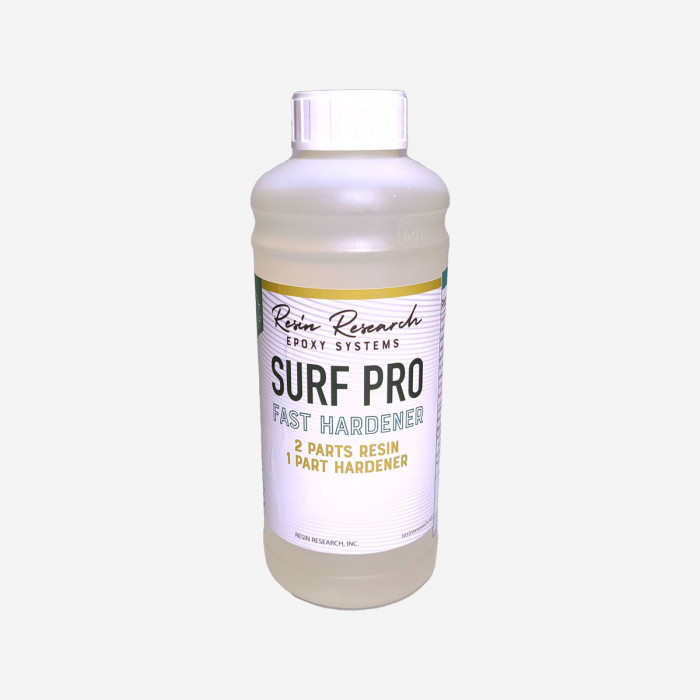 0.9 kg de endurecedor epoxi Surf Pro, RESIN RESEARCH